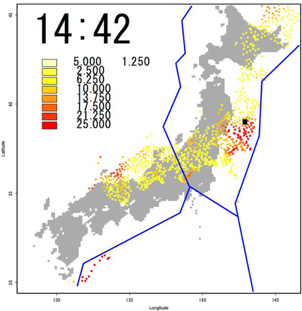 P3 1 東北地方太平洋沖地震の前震・本震・余震の直前に上空の電離圏電子数の異常が - 京都大学 <br>「電離層異常発生」検知で<br>大地震の直前予測の可能性