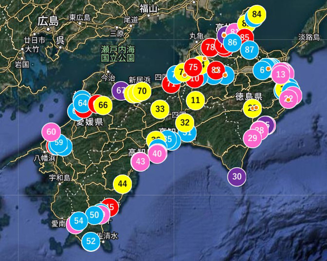 P2 3 「四国防災八十八話マップ」より - 「NIPPON防災資産」ガイド